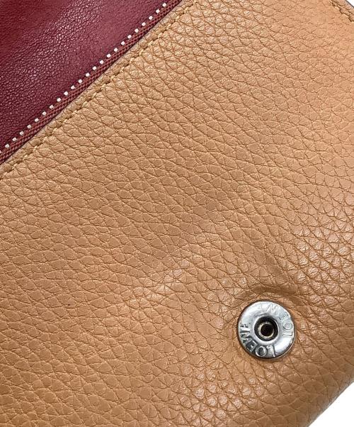 LOEWE（ロエベ）LOEWE (ロエベ) 3つ折り財布 ブラウンの古着・服飾アイテム