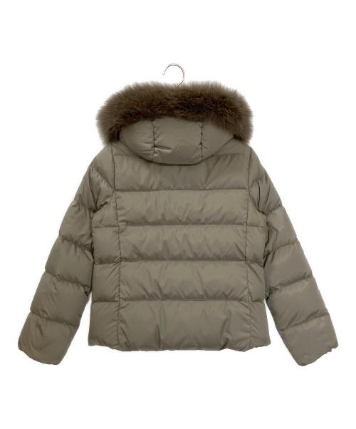green label relaxing（グリーンレーベルリラクシング）green label relaxing (グリーンレーベルリラクシング) 3625-105-1220　リバーシブルダウンジャケット グレー サイズ:36の古着・服飾アイテム