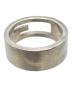GUCCI (グッチ) Gロゴリング シルバー サイズ:13号：8000円