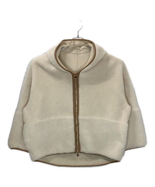 Risley（リズレー）Risley (リズレー) R2103-SFCT3　ボアジャケット ホワイト サイズ:Fの古着・服飾アイテム