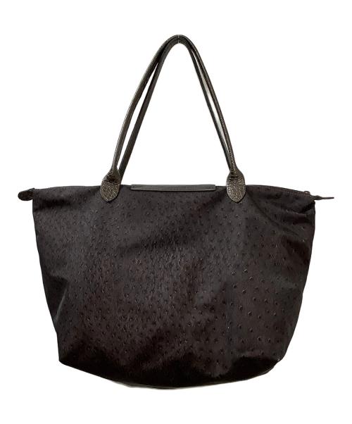 LONGCHAMP（ロンシャン）LONGCHAMP (ロンシャン) トートバッグ ダークグリーンの古着・服飾アイテム