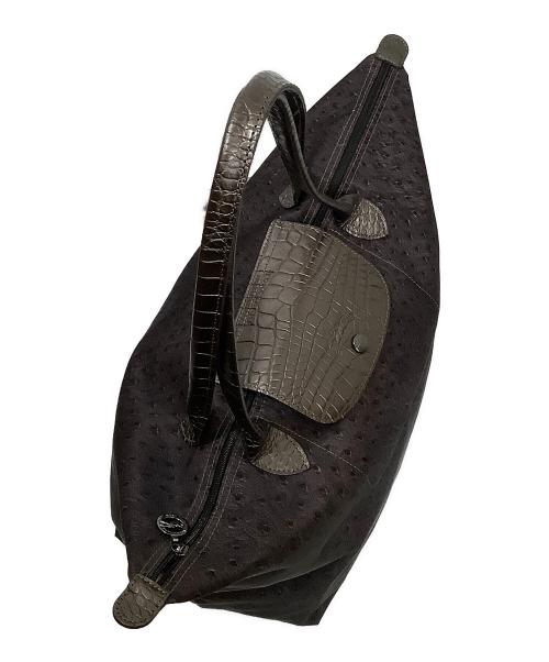 LONGCHAMP（ロンシャン）LONGCHAMP (ロンシャン) トートバッグ ダークグリーンの古着・服飾アイテム