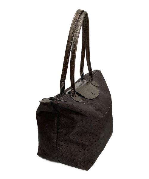 LONGCHAMP（ロンシャン）LONGCHAMP (ロンシャン) トートバッグ ダークグリーンの古着・服飾アイテム