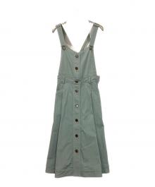 BLUE LABEL CRESTBRIDGE（ブルーレーベルクレストブリッジ）の古着「55S07-731-70　サロペット」｜グレー