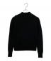 BLUE LABEL CRESTBRIDGE (ブルーレーベルクレストブリッジ) 55N07-465-09　薄手ニット ブラック サイズ:38：5000円