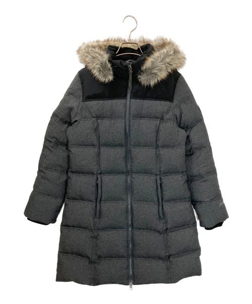 Eddie Bauer（エディーバウアー）Eddie Bauer (エディーバウアー) ダウンコート グレー サイズ:Sの古着・服飾アイテム