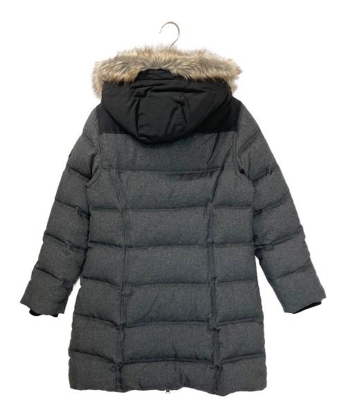 Eddie Bauer（エディーバウアー）Eddie Bauer (エディーバウアー) ダウンコート グレー サイズ:Sの古着・服飾アイテム