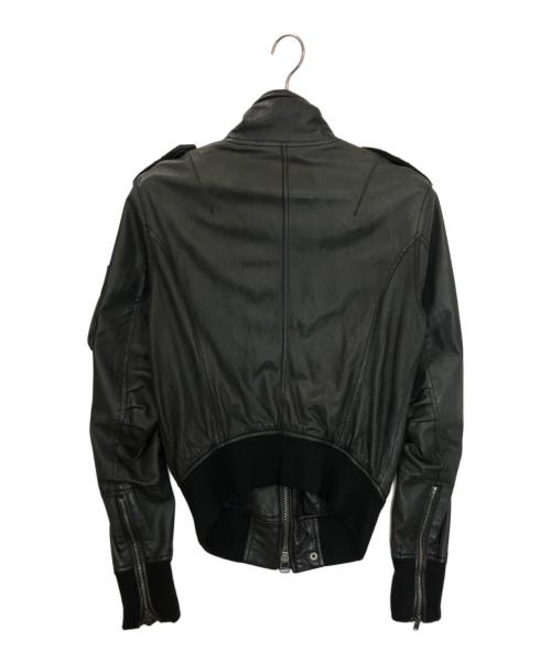 BUFFALO BOBS（バッファローボブズ）BUFFALO BOBS (バッファローボブズ) MFN6104　レザージャケット ブラック サイズ:2の古着・服飾アイテム