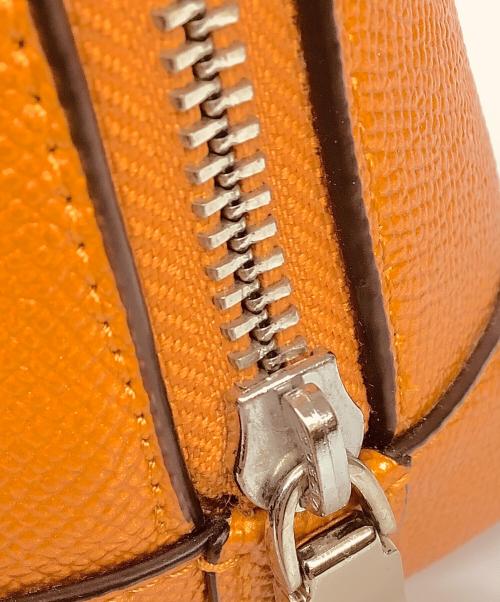 COACH（コーチ）COACH (コーチ) ミニシエラサッチェル2WAYバッグ オレンジの古着・服飾アイテム