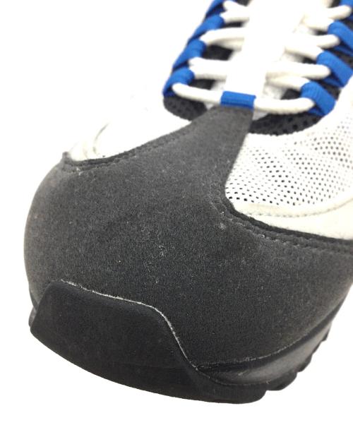NIKE（ナイキ）NIKE (ナイキ) Air Max 95 OG Big Bubble グレー×ブラック×ブルー サイズ:US9.5、UK8.5、EUR43、cm27.5、BR41、CN275の古着・服飾アイテム