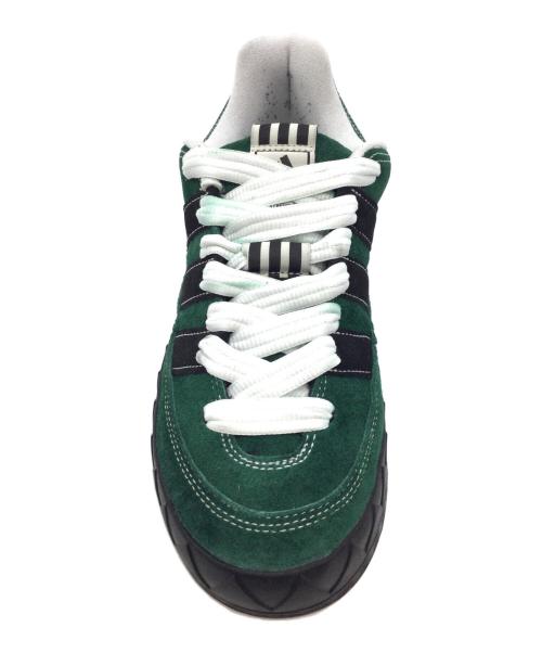 adidas（アディダス）adidas (アディダス) YNuK (ワイヌーケー) Adimatic グリーン×ブラック サイズ:US9 1/2、UK9、FR43 1/3、JP275、CHN265の古着・服飾アイテム