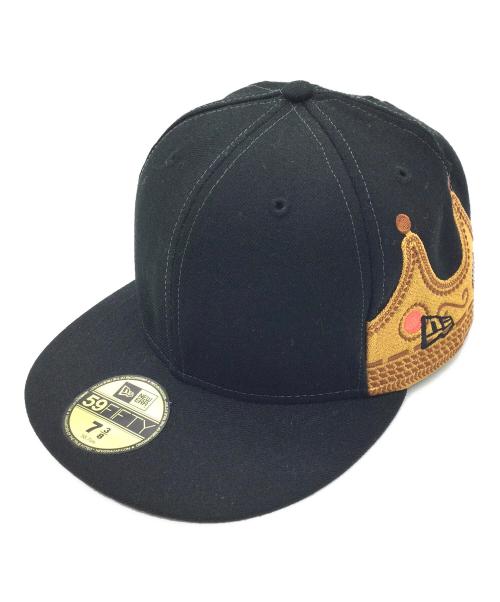 New Era（ニューエラ）New Era (ニューエラ) PHENOMENON (フェノメノン) 59FIFTY ブラック×ブラウンの古着・服飾アイテム