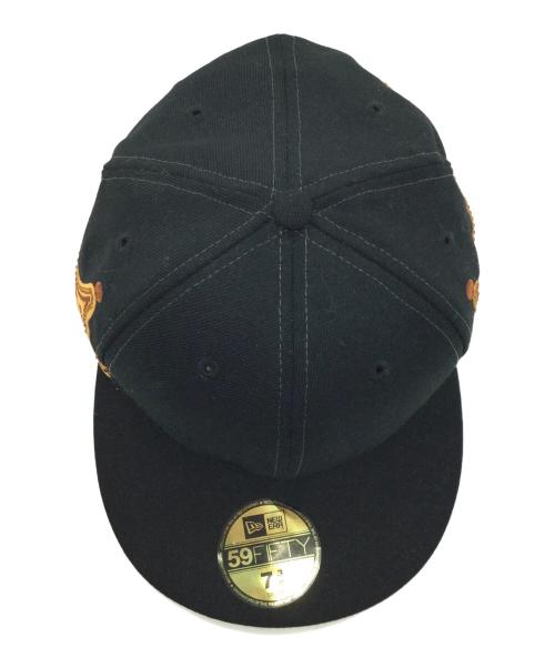 New Era（ニューエラ）New Era (ニューエラ) PHENOMENON (フェノメノン) 59FIFTY ブラック×ブラウンの古着・服飾アイテム