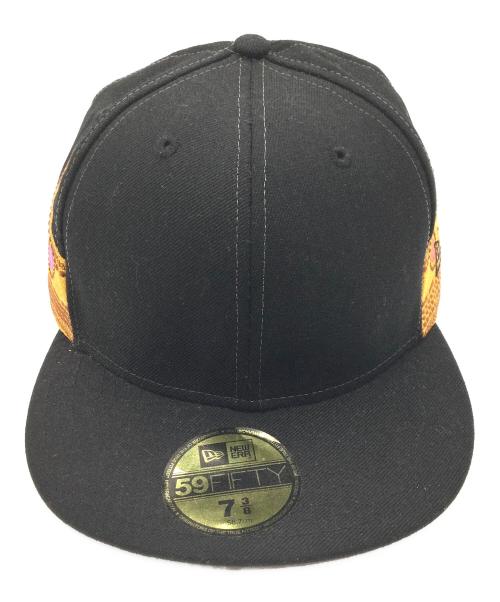 New Era（ニューエラ）New Era (ニューエラ) PHENOMENON (フェノメノン) 59FIFTY ブラック×ブラウンの古着・服飾アイテム