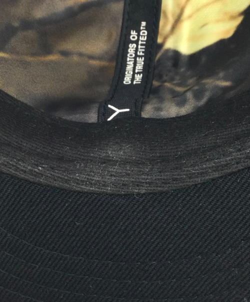 New Era（ニューエラ）New Era (ニューエラ) PHENOMENON (フェノメノン) 59FIFTY ブラック×ブラウンの古着・服飾アイテム