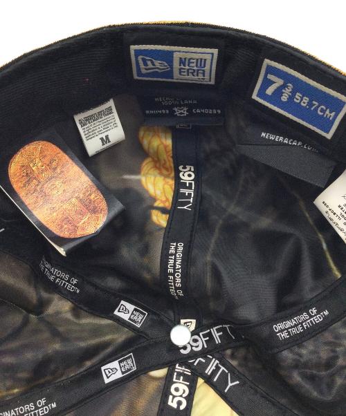 New Era（ニューエラ）New Era (ニューエラ) PHENOMENON (フェノメノン) 59FIFTY ブラック×ブラウンの古着・服飾アイテム