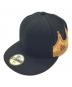 New Era（ニューエラ）の古着「59FIFTY」｜ブラック×ブラウン