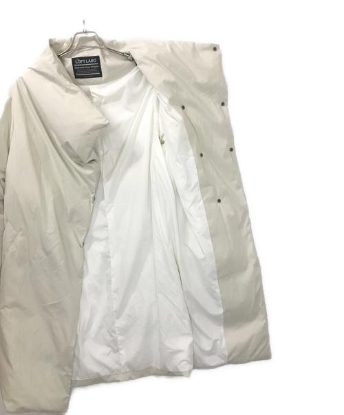 The Loft labo（ザロフトラボ）The Loft labo (ザロフトラボ) ダウンコート ライトグレー サイズ:Sの古着・服飾アイテム
