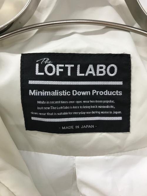 The Loft labo（ザロフトラボ）The Loft labo (ザロフトラボ) ダウンコート ライトグレー サイズ:Sの古着・服飾アイテム