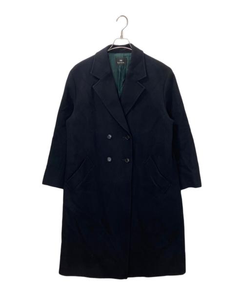 PS Paul Smith（ＰＳポールスミス）PS Paul Smith (ＰＳポールスミス) チェスターコート ネイビー サイズ:Lの古着・服飾アイテム