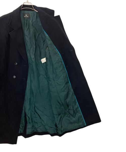 PS Paul Smith（ＰＳポールスミス）PS Paul Smith (ＰＳポールスミス) チェスターコート ネイビー サイズ:Lの古着・服飾アイテム