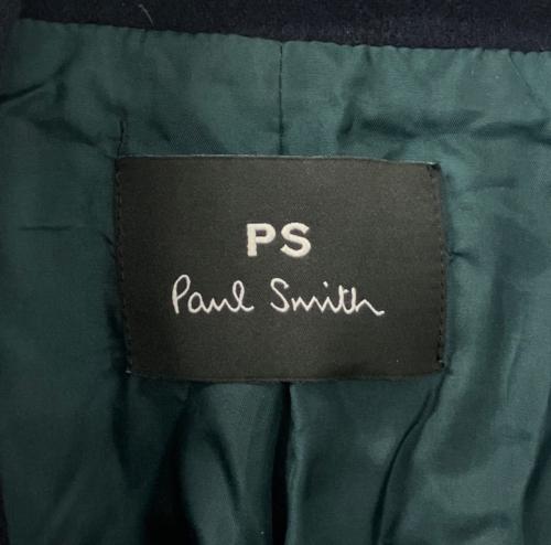 PS Paul Smith（ＰＳポールスミス）PS Paul Smith (ＰＳポールスミス) チェスターコート ネイビー サイズ:Lの古着・服飾アイテム