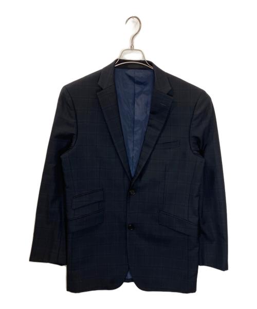 BURBERRY BLACK LABEL（バーバリーブラックレーベル）BURBERRY BLACK LABEL (バーバリーブラックレーベル) セットアップスーツ ブラック×ネイビー サイズ:Lの古着・服飾アイテム