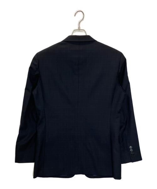 BURBERRY BLACK LABEL（バーバリーブラックレーベル）BURBERRY BLACK LABEL (バーバリーブラックレーベル) セットアップスーツ ブラック×ネイビー サイズ:Lの古着・服飾アイテム