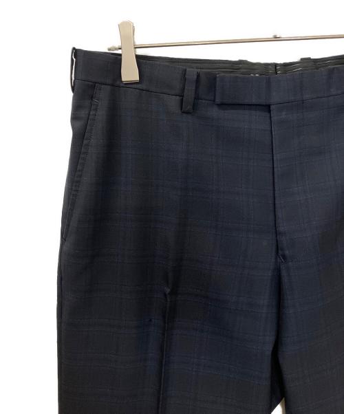 BURBERRY BLACK LABEL（バーバリーブラックレーベル）BURBERRY BLACK LABEL (バーバリーブラックレーベル) セットアップスーツ ブラック×ネイビー サイズ:Lの古着・服飾アイテム