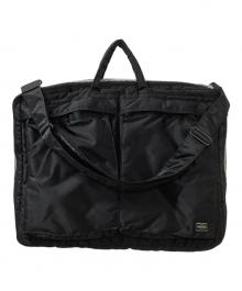 PORTER（ポーター）の古着「2WAYガーメントバッグ」｜ブラック
