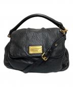 Marc by Marc Jacobsマークバイマークジェイコブス）の古着「2WAYバッグ」｜ブラック×ゴールド