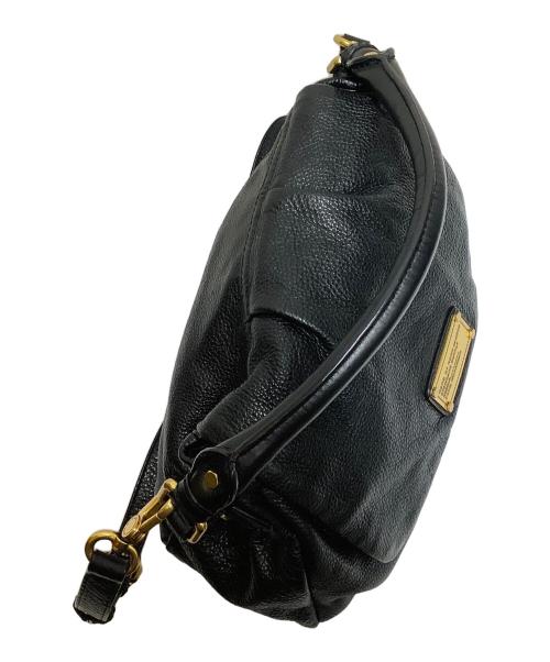 Marc by Marc Jacobs（マークバイマークジェイコブス）Marc by Marc Jacobs (マークバイマークジェイコブス) 2WAYバッグ ブラック×ゴールドの古着・服飾アイテム