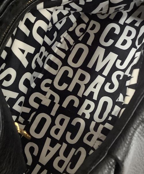 Marc by Marc Jacobs（マークバイマークジェイコブス）Marc by Marc Jacobs (マークバイマークジェイコブス) 2WAYバッグ ブラック×ゴールドの古着・服飾アイテム