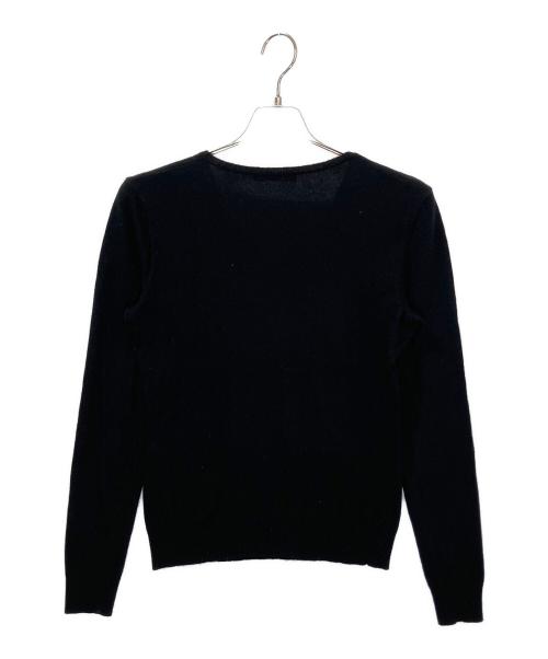 RALPH LAUREN（ラルフローレン）RALPH LAUREN (ラルフローレン) 薄手ニット ブラック サイズ:XLの古着・服飾アイテム