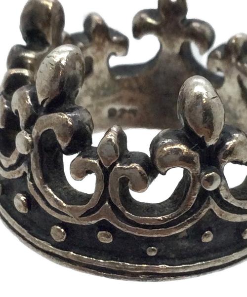 ROYAL ORDER（ロイヤルオーダー）ROYAL ORDER (ロイヤルオーダー) クラウンリング サイズ:7号~8号の古着・服飾アイテム