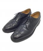 Florsheimフローシャイム）の古着「ウィングチップシューズ」｜ブラック