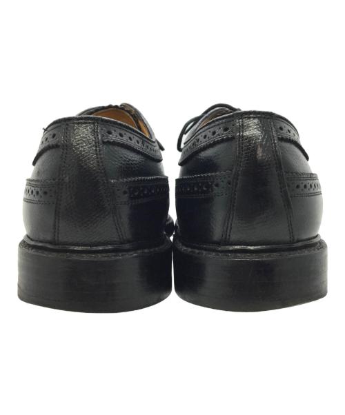 Florsheim（フローシャイム）Florsheim (フローシャイム) ウィングチップシューズ ブラック サイズ:10 1/2の古着・服飾アイテム