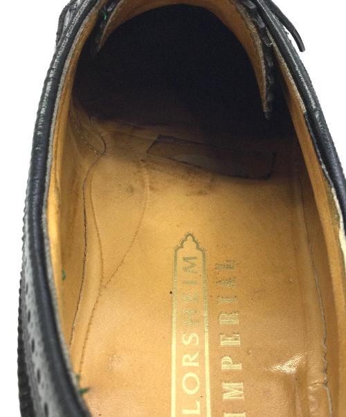 Florsheim（フローシャイム）Florsheim (フローシャイム) ウィングチップシューズ ブラック サイズ:10 1/2の古着・服飾アイテム