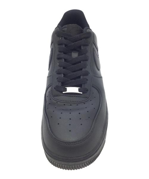 NIKE（ナイキ）NIKE (ナイキ) AIR FORCE 1 '07 ブラック サイズ:US11.5、UK10.5、EUR45.5、cm29.5、BR43.5、CN295(2.5)の古着・服飾アイテム