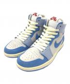 NIKEナイキ）の古着「AIR JORDAN1 ZOOM CMFT」｜グレー×ブルー