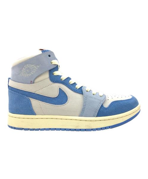 NIKE（ナイキ）NIKE (ナイキ) AIR JORDAN1 ZOOM CMFT グレー×ブルー サイズ:US7.5、UK5、EUR38.5、cm24.5、BR37、CN245(2.5)の古着・服飾アイテム