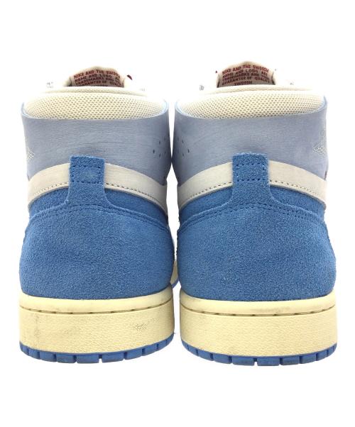 NIKE（ナイキ）NIKE (ナイキ) AIR JORDAN1 ZOOM CMFT グレー×ブルー サイズ:US7.5、UK5、EUR38.5、cm24.5、BR37、CN245(2.5)の古着・服飾アイテム