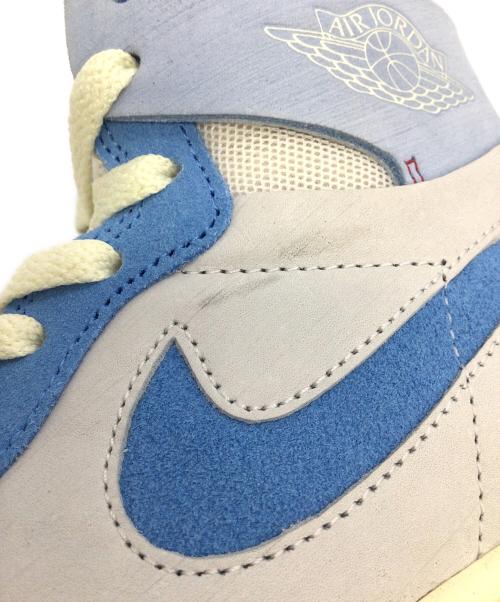 NIKE（ナイキ）NIKE (ナイキ) AIR JORDAN1 ZOOM CMFT グレー×ブルー サイズ:US7.5、UK5、EUR38.5、cm24.5、BR37、CN245(2.5)の古着・服飾アイテム