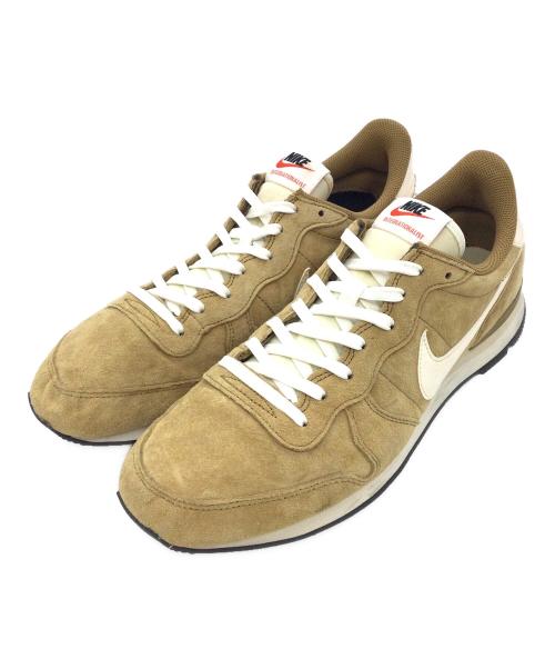 NIKE（ナイキ）NIKE (ナイキ) INTERNATIONALIST PGS LTR ブラウン×ホワイト サイズ:US10、UK9、EUR44、cm28の古着・服飾アイテム