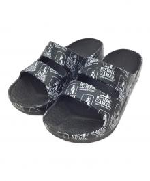 Hysteric Glamour×TELIC（ヒステリックグラマー×テリック）の古着「リカバリーサンダル」｜ブラック×ホワイト