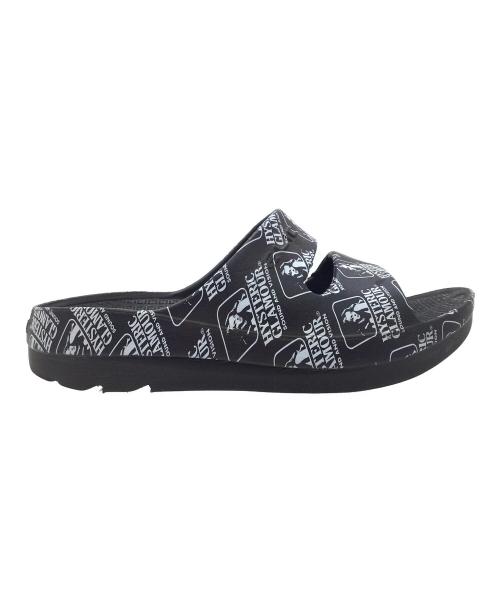 Hysteric Glamour（ヒステリックグラマー）Hysteric Glamour (ヒステリックグラマー) TELIC (テリック) リカバリーサンダル ブラック×ホワイト サイズ:XLの古着・服飾アイテム
