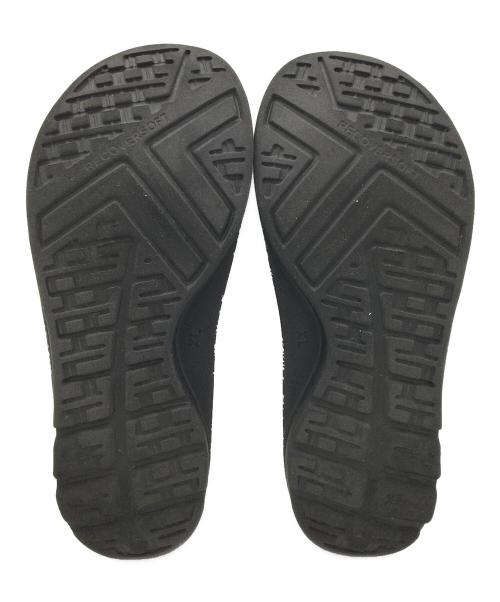 Hysteric Glamour（ヒステリックグラマー）Hysteric Glamour (ヒステリックグラマー) TELIC (テリック) リカバリーサンダル ブラック×ホワイト サイズ:XLの古着・服飾アイテム