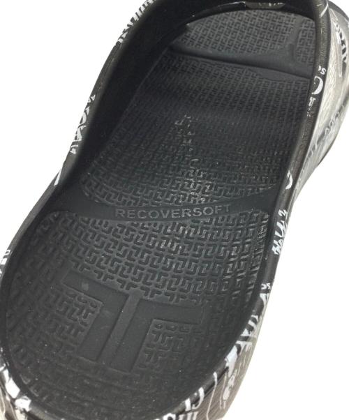 Hysteric Glamour（ヒステリックグラマー）Hysteric Glamour (ヒステリックグラマー) TELIC (テリック) リカバリーサンダル ブラック×ホワイト サイズ:XLの古着・服飾アイテム