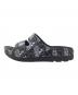 Hysteric Glamour (ヒステリックグラマー) TELIC (テリック) リカバリーサンダル ブラック×ホワイト サイズ:XL：5000円