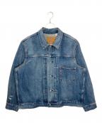 LEVI'S PReMIUMリーバイス プレミアム）の古着「PC9-A9518-0000　1st TYPE DENIM JACKET」｜インディゴ